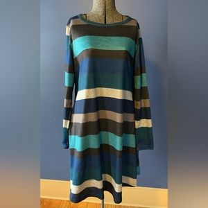 Bold striped dress/tunic top